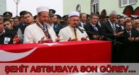 ŞEHİT ASTSUBAYA SON GÖREV…