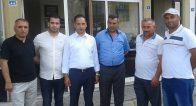 İZMİR BORNOVA AK PARTİ İLÇE BAŞKANININ DERNEĞİMİZİ  ZİYARETİ.