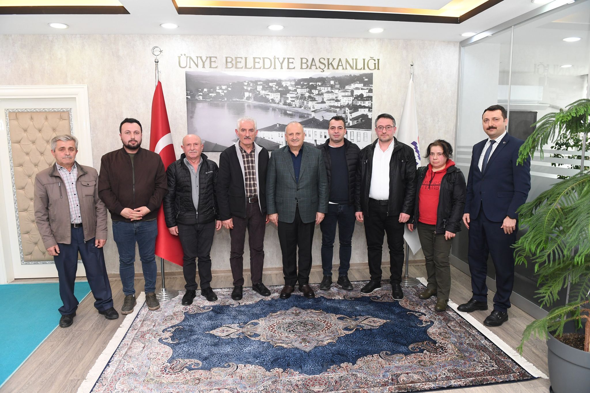 BAŞKAN TAVLI’YA ZİYARET